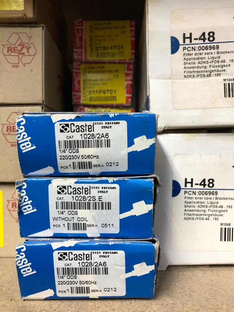 Castel 1028/2S.E Selenoid Valf 